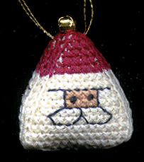 image of Chubby Cheeks Santa Ornament